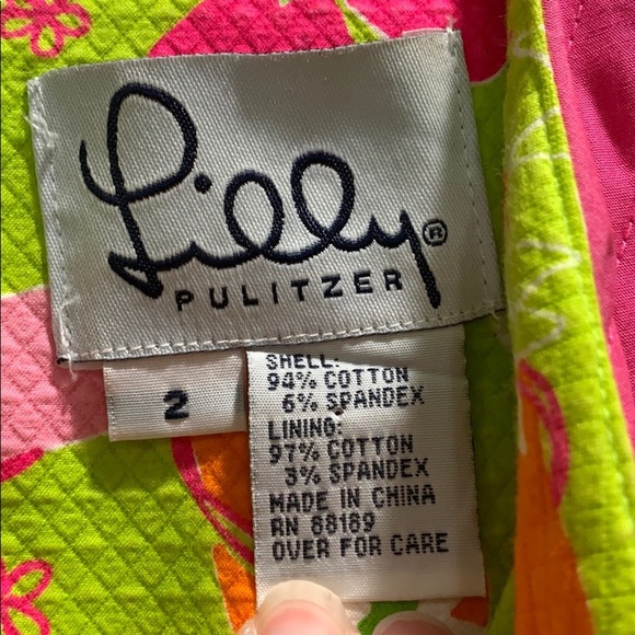 Vintage Lilly Pulitzer Flip Flop Shift Dress 2 - Picture 3 of 7